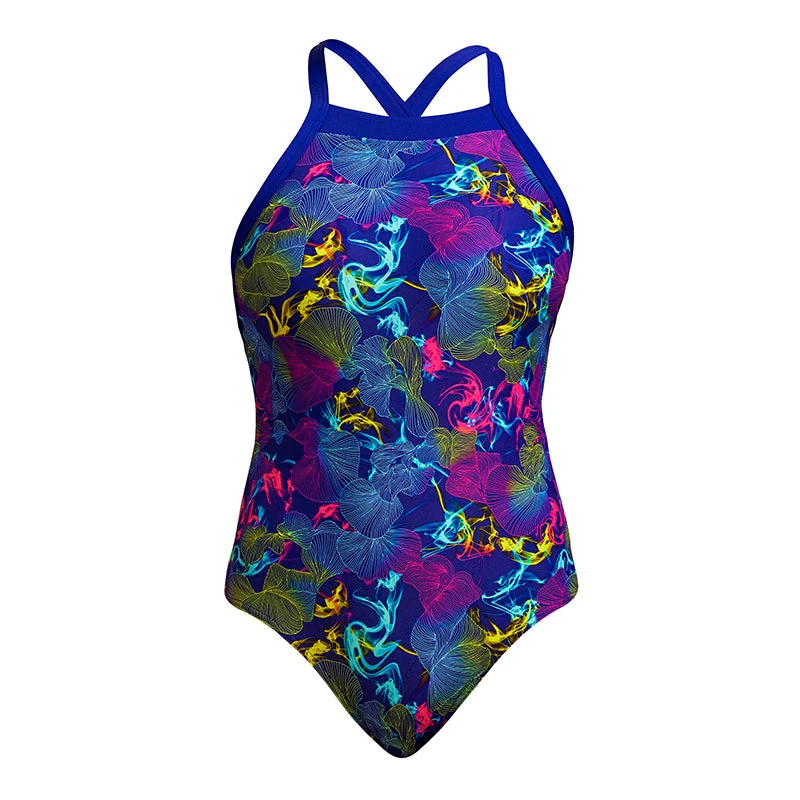 Funkita - Oyster Saucy - Ladies Sky Hi One Piece 3 Funkita - Oyster Saucy - Ladies Sky Hi One Piece - Image 2