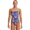 Funkita - Packed Lunch - Girls Single Strap One Piece -Funkita Swimsuit Discount Store funkita packed lunch girls single strap one piece 1