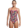 Funkita - Paintballs - Girls Diamond Back One Piece 2 Funkita - Paintballs - Girls Diamond Back One Piece -Funkita Swimsuit Discount Store funkita paintballs girls diamond back one piece 1