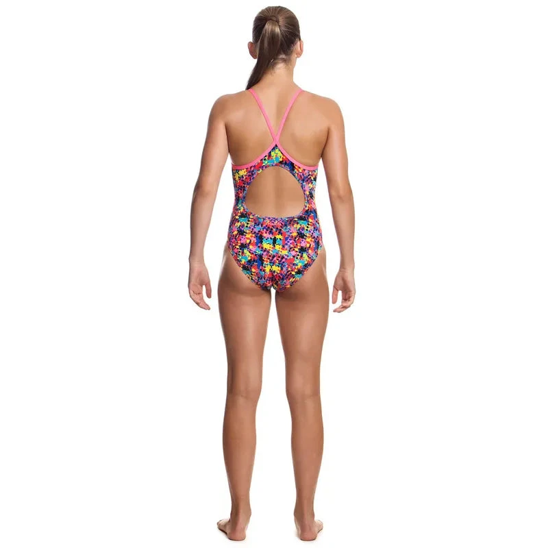 Funkita - Paintballs - Girls Diamond Back One Piece 4 Funkita - Paintballs - Girls Diamond Back One Piece - Image 2