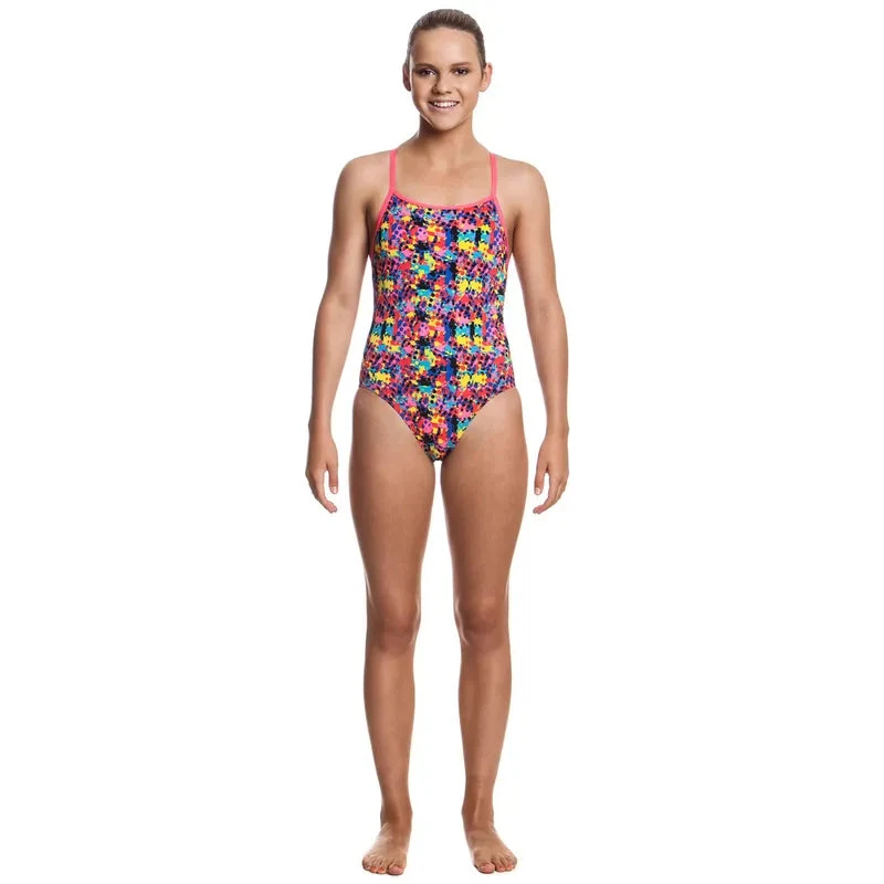 Funkita - Paintballs - Girls Diamond Back One Piece 5 Funkita - Paintballs - Girls Diamond Back One Piece - Image 3
