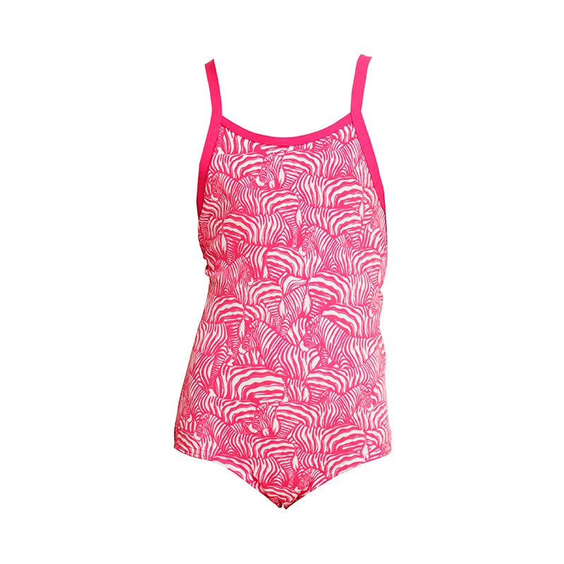 Funkita - Painted Pink - Toddler Girls Eco One Piece 4 Funkita - Painted Pink - Toddler Girls Eco One Piece - Image 2