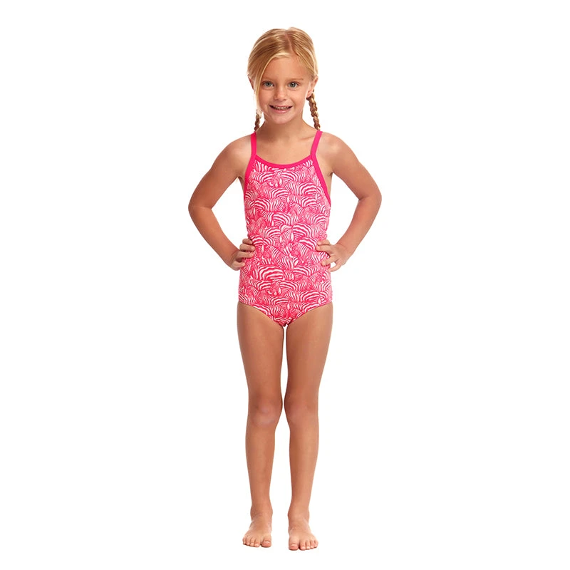 Funkita - Painted Pink - Toddler Girls Eco One Piece 7 Funkita - Painted Pink - Toddler Girls Eco One Piece - Image 5