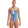 Funkita - Palm Cove - Ladies Eco Tie Me Tight One Piece -Funkita Swimsuit Discount Store funkita palm cove ladies eco tie me tight one piece 1