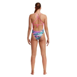 Funkita - Palm Cove - Ladies Eco Tie Me Tight One Piece -Funkita Swimsuit Discount Store funkita palm cove ladies eco tie me tight one piece 3