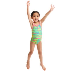 Funkita - Palm Free - Toddler Girl's Printed One Piece 11 Funkita - Palm Free - Toddler Girl's Printed One Piece -Funkita Swimsuit Discount Store funkita palm free toddler girls printed one piece 5