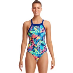 Funkita - Palm Off - Ladies Eco Sky Hi One Piece