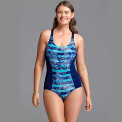 Funkita - Palm Pilot - Ladies Brace Me Back One Piece -Funkita Swimsuit Discount Store funkita palm pilot ladies brace me back one piece 5