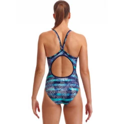 Funkita - Palm Pilot - Ladies Diamond Back One Piece -Funkita Swimsuit Discount Store funkita palm pilot ladies diamond back one piece 3