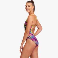 Funkita - Palm Puppy - Ladies Single Strap One Piece -Funkita Swimsuit Discount Store funkita palm puppy ladies single strap one piece 4