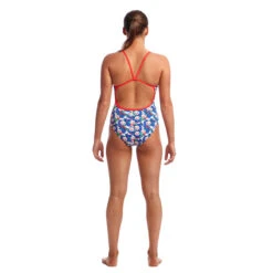 Funkita - Pandamania - Ladies Eco Single Strap One Piece -Funkita Swimsuit Discount Store funkita pandamania ladies eco single strap one piece 3