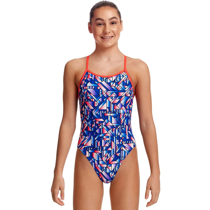 Funkita - Pane In The Glass - Girls Single Strap One Piece 3 Funkita - Pane In The Glass - Girls Single Strap One Piece