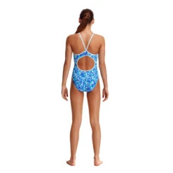 Funkita - Pane Train - Girls Diamond Back One Piece 9 Funkita - Pane Train - Girls Diamond Back One Piece -Funkita Swimsuit Discount Store funkita pane train girls diamond back one piece 3