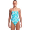 Funkita - Pastel Paradise - Girls Diamond Back One Piece -Funkita Swimsuit Discount Store funkita pastel paradise girls diamond back one piece 1