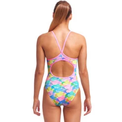 Funkita - Pastel Porpie - Girls Eco Diamond Back One Piece -Funkita Swimsuit Discount Store funkita pastel porpie girls eco diamond back one piece 3