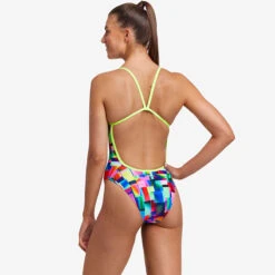 Funkita - Patch Panels - Ladies Single Strength One Piece -Funkita Swimsuit Discount Store funkita patch panels ladies single strength one piece 4