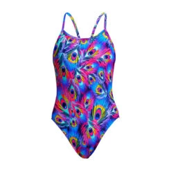 Funkita - Peacock Paradise - Girls Single Strap One Piece -Funkita Swimsuit Discount Store funkita peacock paradise girls single strap one piece 2