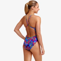 Funkita - Peacock Paradise - Girls Single Strap One Piece -Funkita Swimsuit Discount Store funkita peacock paradise girls single strap one piece 4