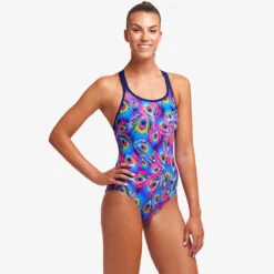 Funkita - Peacock Paradise - Ladies Eclipse One Piece 17 Funkita - Peacock Paradise - Ladies Eclipse One Piece -Funkita Swimsuit Discount Store funkita peacock paradise ladies eclipse one piece 5