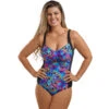 Funkita - Peacock Paradise - Ladies Ruched One Piece -Funkita Swimsuit Discount Store funkita peacock paradise ladies ruched one piece 1