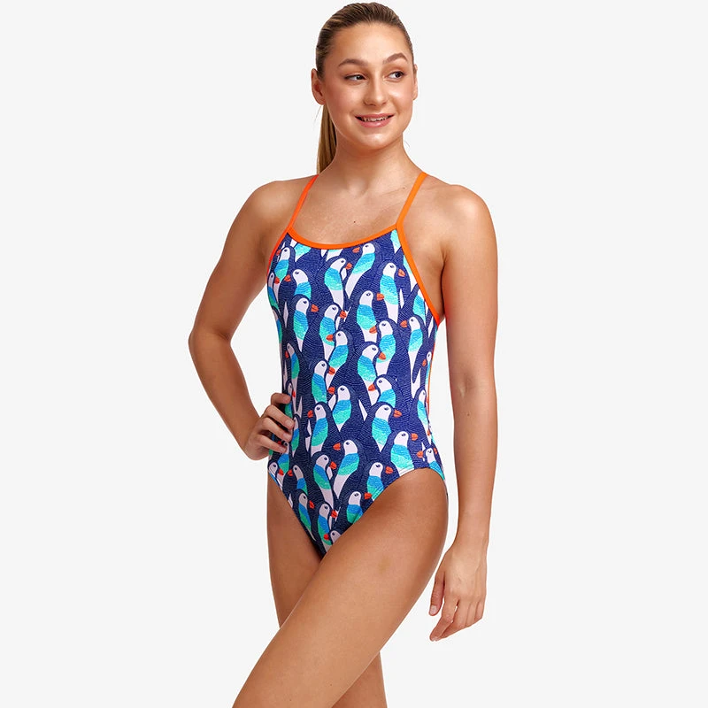 Funkita - Pengoo Parade - Girls Single Strap One Piece 7 Funkita - Pengoo Parade - Girls Single Strap One Piece - Image 5