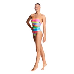 Funkita - Pina Colada - Ladies Tie Me Tight One Piece -Funkita Swimsuit Discount Store funkita pina colada tie me tight ladies swimsuit 4