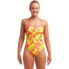 Funkita - Pinged Pink - Ladies Tie Me Tight One Piece 2 Funkita - Pinged Pink - Ladies Tie Me Tight One Piece -Funkita Swimsuit Discount Store funkita pinged pink ladies tie me tight one piece 1