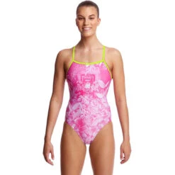 Funkita - Pink Bliss - Ladies Single Strap One Piece