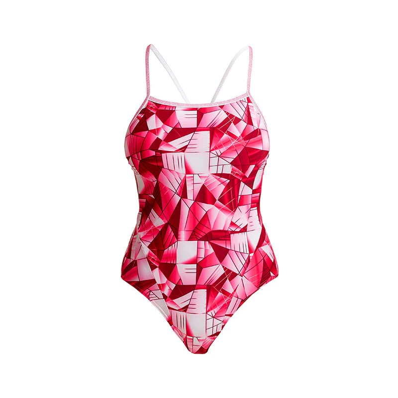 Funkita - Pink Pane - Ladies Single Strap One Piece 4 Funkita - Pink Pane - Ladies Single Strap One Piece - Image 2