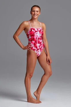 Funkita - Pink Pane - Ladies Single Strap One Piece 13 Funkita - Pink Pane - Ladies Single Strap One Piece -Funkita Swimsuit Discount Store funkita pink pane ladies single strap one piece 5