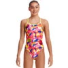 Funkita - Pink Pluto - Girls Single Strap One Piece -Funkita Swimsuit Discount Store funkita pink pluto girls single strap one piece 1