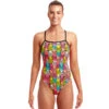 Funkita - Pino Punch - Ladies Single Strap One Piece -Funkita Swimsuit Discount Store funkita pino punch ladies single strap one piece 1