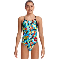 Funkita - Planet Funky - Girls Diamond Back One Piece