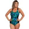 Funkita - Polar Lights - Ladies Brace Me Back One Piece -Funkita Swimsuit Discount Store funkita polar lights ladies brace me back one piece 1