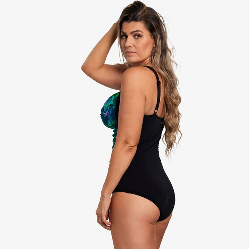 Funkita - Polar Lights - Ladies Ruched One Piece 4 Funkita - Polar Lights - Ladies Ruched One Piece - Image 2