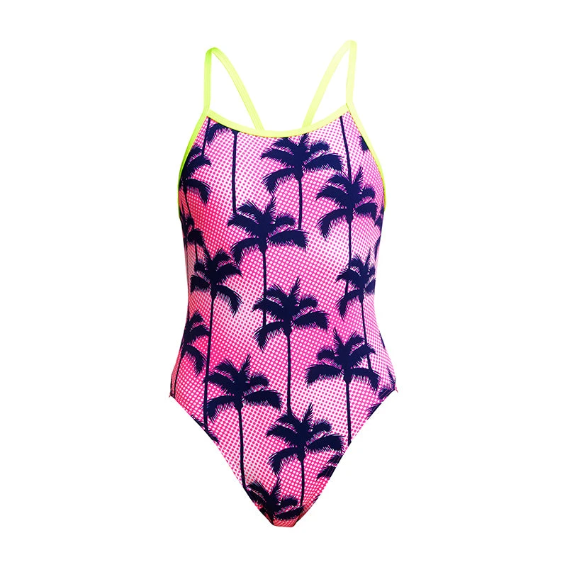 Funkita - Pop Palms - Girls Single Strap One Piece 4 Funkita - Pop Palms - Girls Single Strap One Piece - Image 2