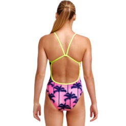 Funkita - Pop Palms - Girls Single Strap One Piece 9 Funkita - Pop Palms - Girls Single Strap One Piece -Funkita Swimsuit Discount Store funkita pop palms girls single strap one piece 3