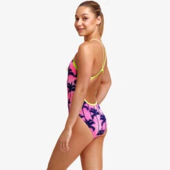 Funkita - Pop Palms - Girls Single Strap One Piece 10 Funkita - Pop Palms - Girls Single Strap One Piece -Funkita Swimsuit Discount Store funkita pop palms girls single strap one piece 4