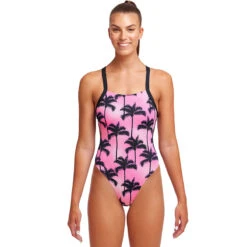 Funkita - Pop Palms - Ladies Brace Free One Piece