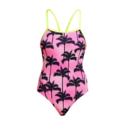Funkita - Pop Palms - Ladies Single Strap One Piece -Funkita Swimsuit Discount Store funkita pop palms ladies single strap one piece 2