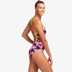 Funkita - Pop Palms - Ladies Single Strap One Piece -Funkita Swimsuit Discount Store funkita pop palms ladies single strap one piece 4