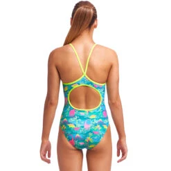 Funkita - Prehistoric Party - Girls Diamond Back One Piece -Funkita Swimsuit Discount Store funkita prehistoric party girls diamond back one piece 3