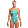 Funkita - Prehistoric Party - Ladies Diamond Back One Piece -Funkita Swimsuit Discount Store funkita prehistoric party ladies diamond back one piece 1