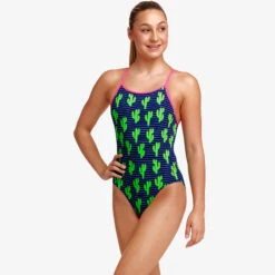 Funkita - Prickly Pete - Girls Diamond Back One Piece -Funkita Swimsuit Discount Store funkita prickly pete diamond back girls one piece 5