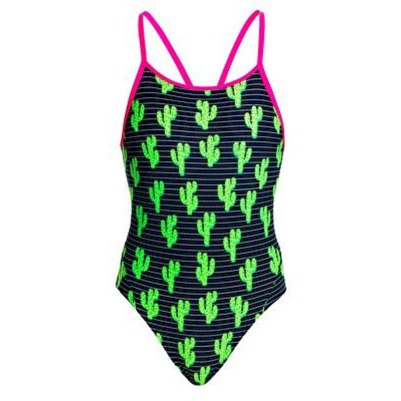 Funkita - Prickly Pete - Girls Tie Me Tight One Piece 4 Funkita - Prickly Pete - Girls Tie Me Tight One Piece - Image 2