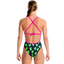 Funkita - Prickly Pete - Girls Tie Me Tight One Piece 9 Funkita - Prickly Pete - Girls Tie Me Tight One Piece -Funkita Swimsuit Discount Store funkita prickly pete tie me tight girls one piece 3