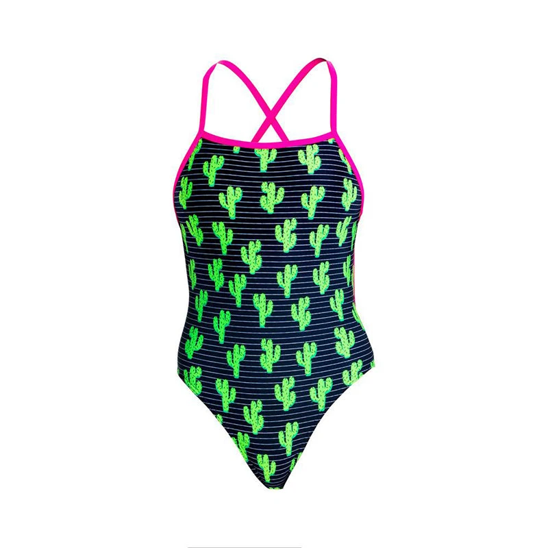Funkita - Prickly Pete - Ladies Tie Me Tight One Piece 4 Funkita - Prickly Pete - Ladies Tie Me Tight One Piece - Image 2