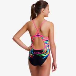 Funkita - Pride Power - Girls Diamond Back One Piece -Funkita Swimsuit Discount Store funkita pride power girls diamond back one piece 3