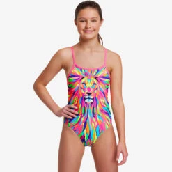 Funkita - Pride Power - Girls Diamond Back One Piece -Funkita Swimsuit Discount Store funkita pride power girls diamond back one piece 4