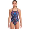 Funkita - Primal Night - Girls Diamond Back One Piece -Funkita Swimsuit Discount Store funkita primal night girls diamond back one piece 1